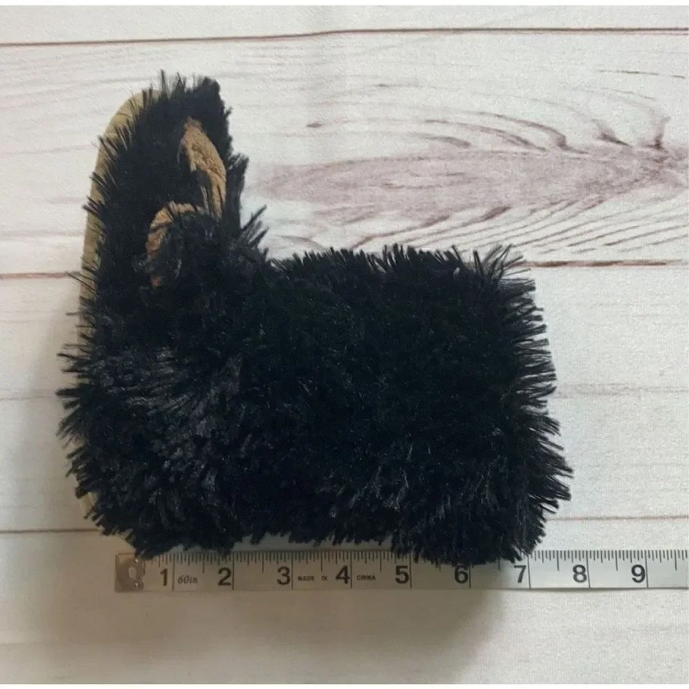 Hatley Brown Bear Slouch Slippers Size Large (11-12)